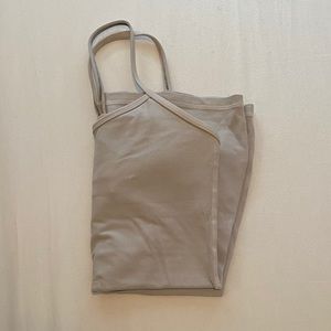 Women’s White Racerback Lululemon Tank